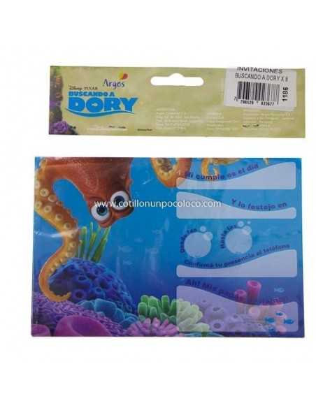 INVITACIONES BUSCANDO A DORY X8