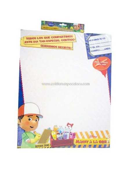 POSTER DEL RECUERDO HANDY MANNY X1