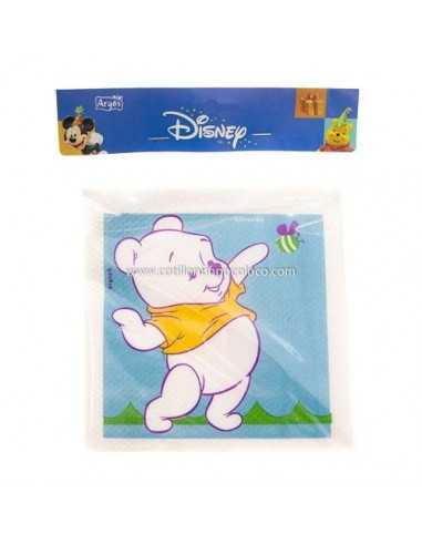 SERVILLETAS POOH BABIES X12