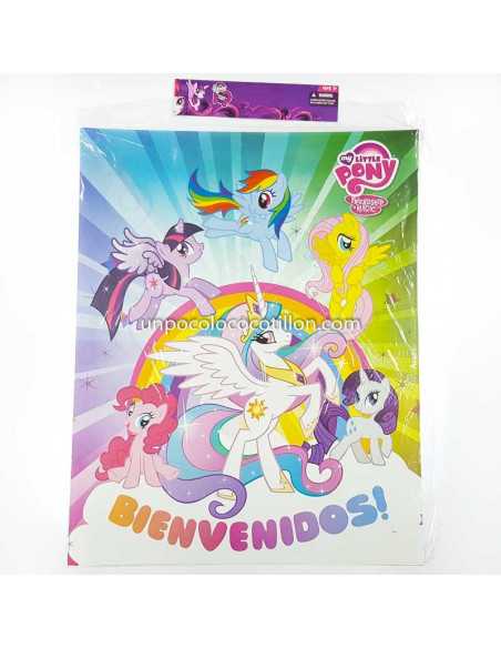AFICHE PARA PUERTA MY LITTLE PONY x1