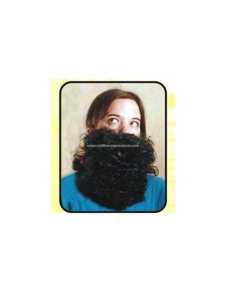 BARBA CON BIGOTE BLANCO