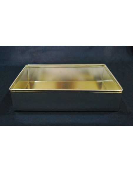 MOLDE HOJALATA RECTANGULAR BAJO N° 34