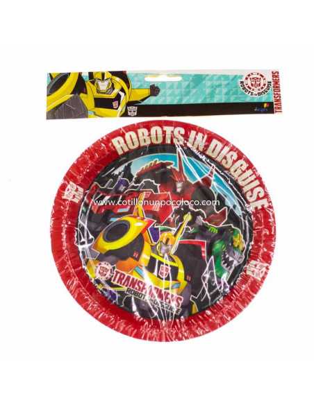 PLATO CARTON TRANSFORMERS x8