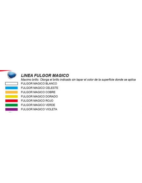 FULGOR MAGICO BLANCO x2gs