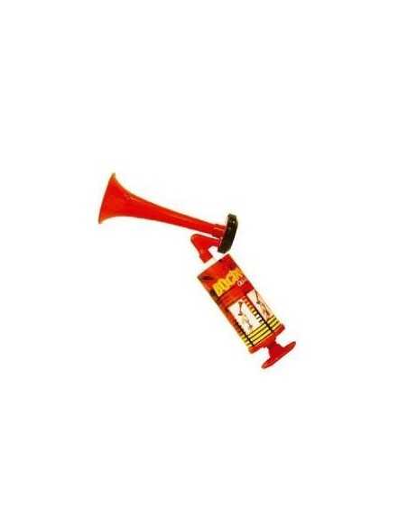BOCINA GRANDE ROJA EN BOLSA (INFLADO.+ BOCINA) BOCGRNY