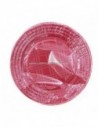 PLATO 22cm COLOR REY x 48u ROJO