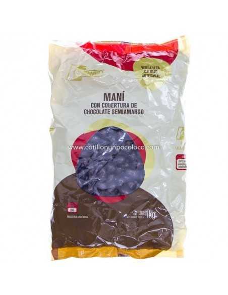 MANI COBERTURA CHOCOLATE SEMIAMARGO x kg