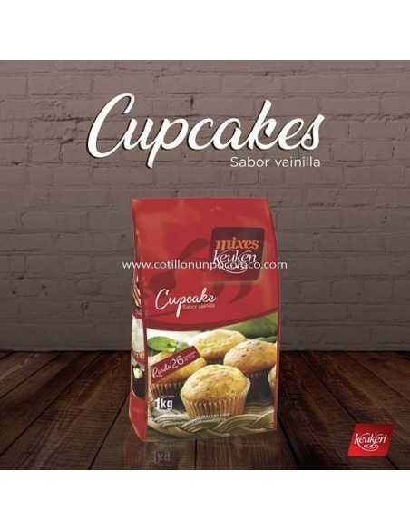 MIX PARA CUPCAKES VAINILLA X1kg KEUKEN
